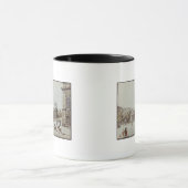 Het nieuwe horlogehuis, naast de Armory, Berlijn Mok (Midden)