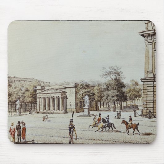 Het nieuwe horlogehuis, naast de Armory, Berlijn Muismat (Voorkant)