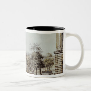Het nieuwe horlogehuis, naast de Armory, Berlijn Tweekleurige Koffiemok