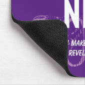 HET NIEUWE JAAR 2020 Gepersonaliseerd het PAARS va Muismat (Hoek)