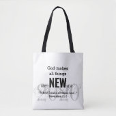 HET NIEUWE JAAR 2020 Gepersonaliseerd WITTE VAN de Tote Bag (Voorkant)