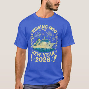 Het nieuwe jaar 2026 binnenzeilen Gelukkig Nieuwja T-shirt