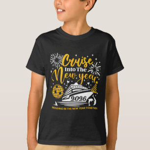 Het nieuwe jaar 2026 binnenzeilen Gelukkig nieuwja T-shirt