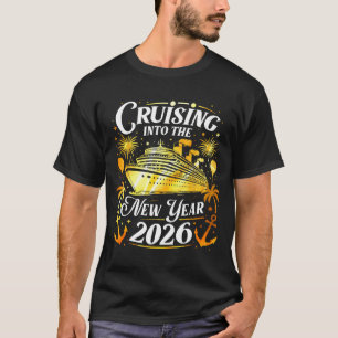 Het nieuwe jaar 2026 binnenzeilen Gelukkig nieuwja T-shirt