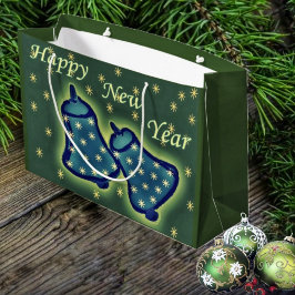 Het nieuwe jaar inluiden groot cadeauzakje