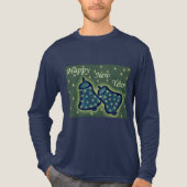 Het Nieuwe Jaar inluiden Tri-Blend Shirt (Voorkant volledig)