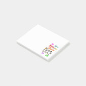 Het Nieuwe Jaar Is Voor Ons Begonnen Post-it® Notes (Schuin)