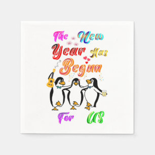 Het Nieuwe Jaar Is Voor Ons Begonnen Servet