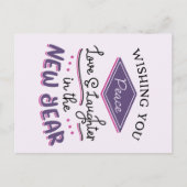 Het nieuwe jaar van de vrede van u feestdagenkaart (Voorkant)