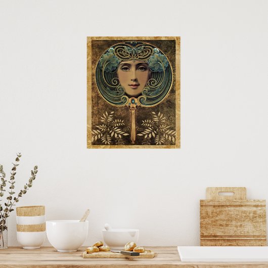 Het nieuwe kijkglas poster (Keuken)