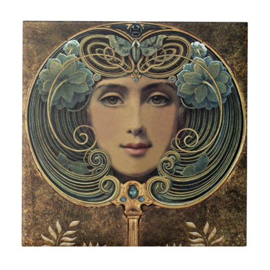 Het nieuwe kijkglas tegeltje (Voorkant)