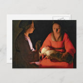 Het nieuwe kind, eind jaren 1640 briefkaart (Voorkant / Achterkant)