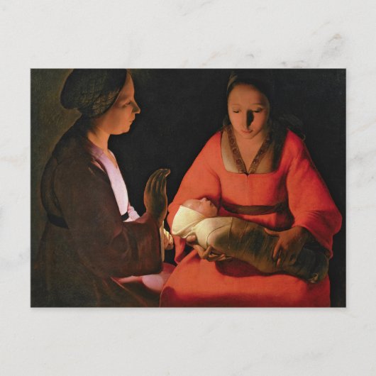 Het nieuwe kind, eind jaren 1640 briefkaart (Voorkant)