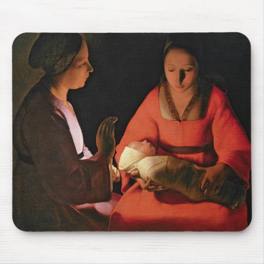 Het nieuwe kind, eind jaren 1640 muismat (Voorkant)