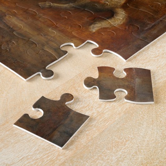 Het nieuwe kind Saint Anne Leonardo da Vinci Legpuzzel (Zijkant)