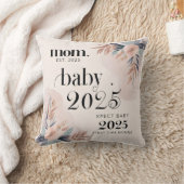 Het nieuwe leven: Mom Est. 2025 Keepsake Kussen (Deken)