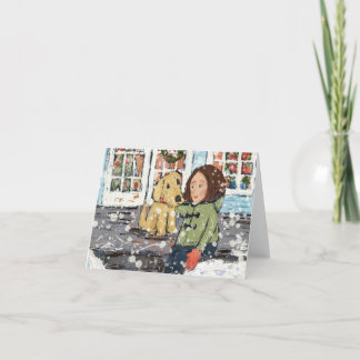 Het nieuwe leven van Carol! Feestdagen Kaart