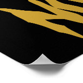 Het nieuwe Man van Orleans Voodoo, geeft tekst Pos Poster (Hoek)