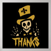 Het nieuwe Man van Orleans Voodoo, geeft tekst uit Poster (Voorkant)