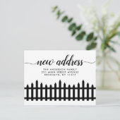 Het nieuwe Manuscript van het Adres van het Huis h Aankondigingskaart (Staand voorkant)