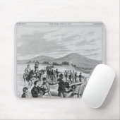 Het nieuwe model Gatling Pistool Muismat (Met muis)