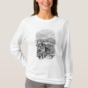 Het nieuwe model Gatling Pistool T-shirt