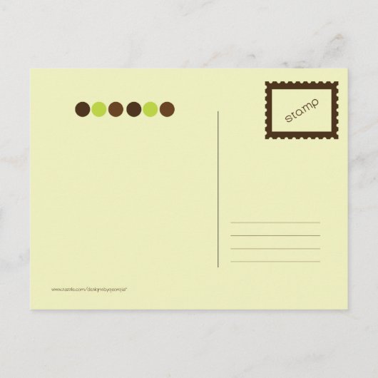 Het nieuwe Nest Moving Briefkaart (Achterkant)