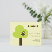 Het nieuwe Nest Moving Briefkaart (Staand voorkant)