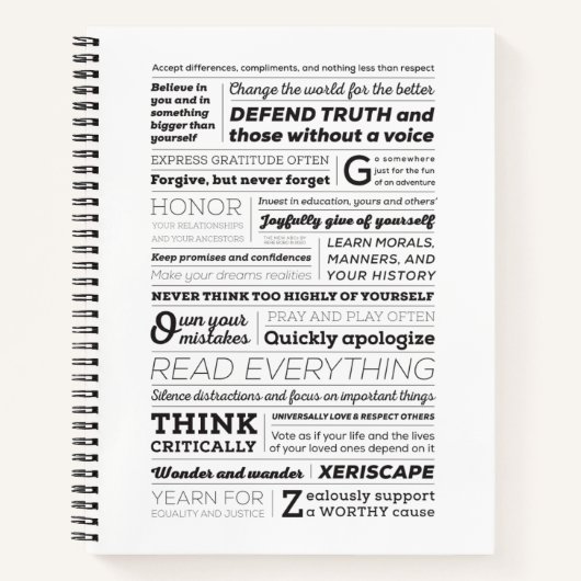 Het nieuwe Notitieboek van 8,5 x 11 harde schijven (Voorkant)