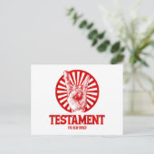 Het Nieuwe Orde Testament Feestdagenkaart (Staand voorkant)