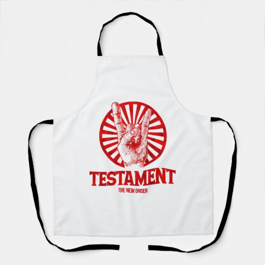 Het Nieuwe Orde Testament Schort (Voorkant)