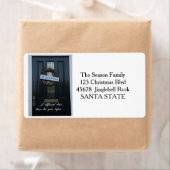 Het nieuwe ornament van het Adres met het etiket v (Insitu)