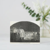 Het nieuwe Panorama van Napels van Burford door Mo Briefkaart (Staand voorkant)