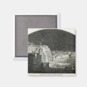 Het nieuwe Panorama van Napels van Burford door Mo Magneet (Voorkant / Achterkant)