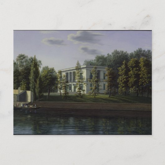 Het nieuwe paviljoen briefkaart (Voorkant)