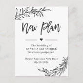 Het Nieuwe Plan van de weddenschap sparen de Nieuw Briefkaart (Voorkant)