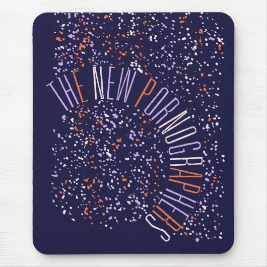 Het nieuwe pornografen ruimteschip muismat (Voorkant)