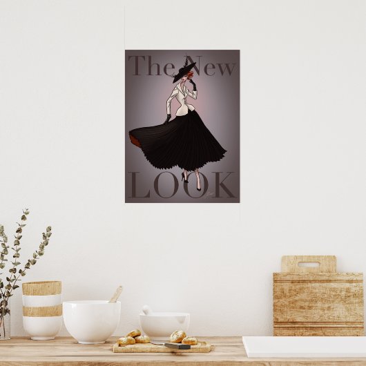 Het nieuwe Poster van de Mode van de Kijk (Keuken)