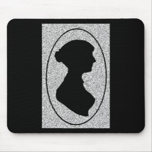Het nieuwe silhouet van Jane Austen Muismat
