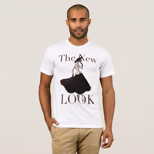 Het nieuwe T-shirt van de Mannen van de Mode van d (Voorkant volledig)