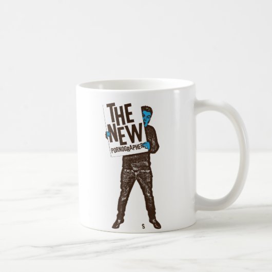 Het nieuwe teken van Pornografen Koffiemok (Rechts)