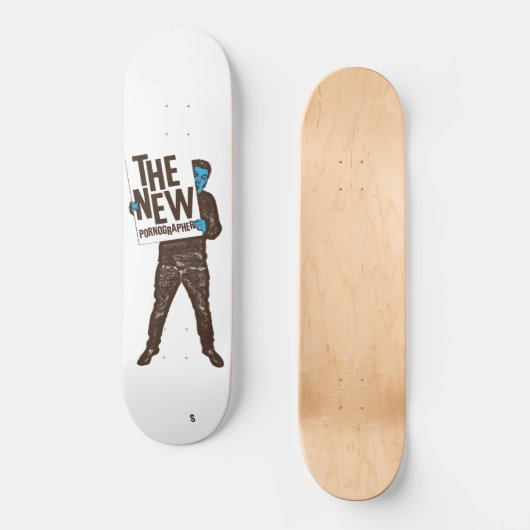 Het nieuwe teken van Pornografen Skateboard (Voorkant)