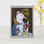 Het nieuwe wenskaart Nanny Kaart (Gele Bloem)