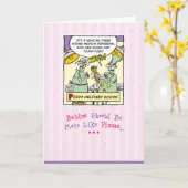 Het nieuwe Wenskaart van het Baby Kaart (Gele Bloem)