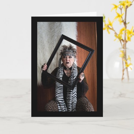 Het nieuwjaar vieren of dit jaar overleven Ca Kaart (Gele Bloem)