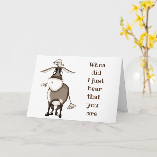 HET NIEUWS DAT JE MET PENSIOEN GAAT." KAART (Gele Bloem)