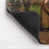 Het nieuws lezen muismat (Hoek)