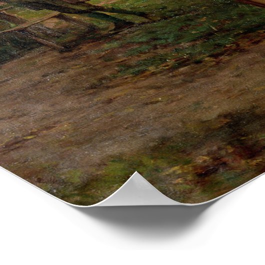 Het nieuws lezen poster (Hoek)