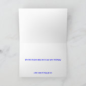 Het Nieuws van de verjaardag Kaart (Binnen)