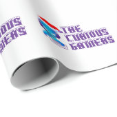 Het nieuwsgierige gamers die papier verpakken (Rol Hoek)